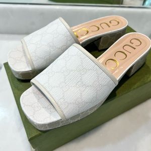 Gucci white Malaga sandals